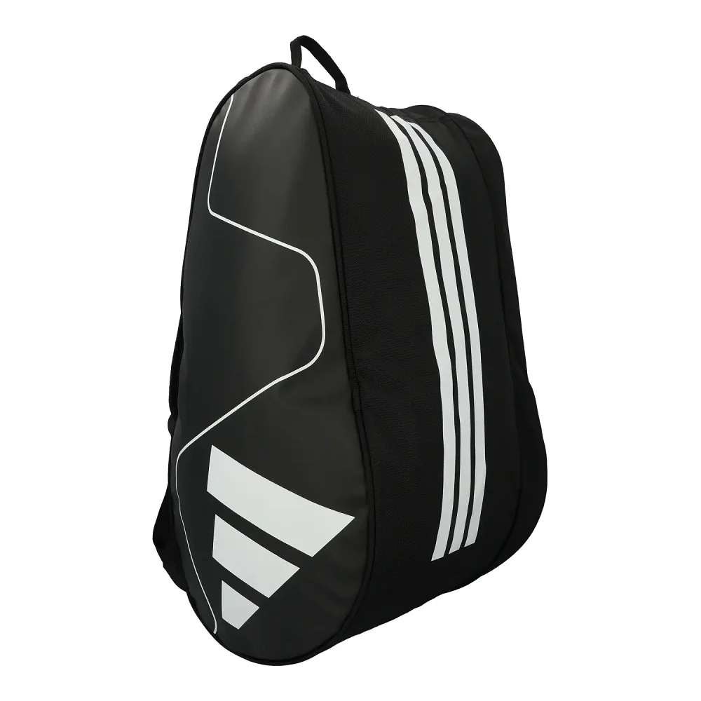Adidas Carbon Control Padel Racket Bag - Black/White - Image 3