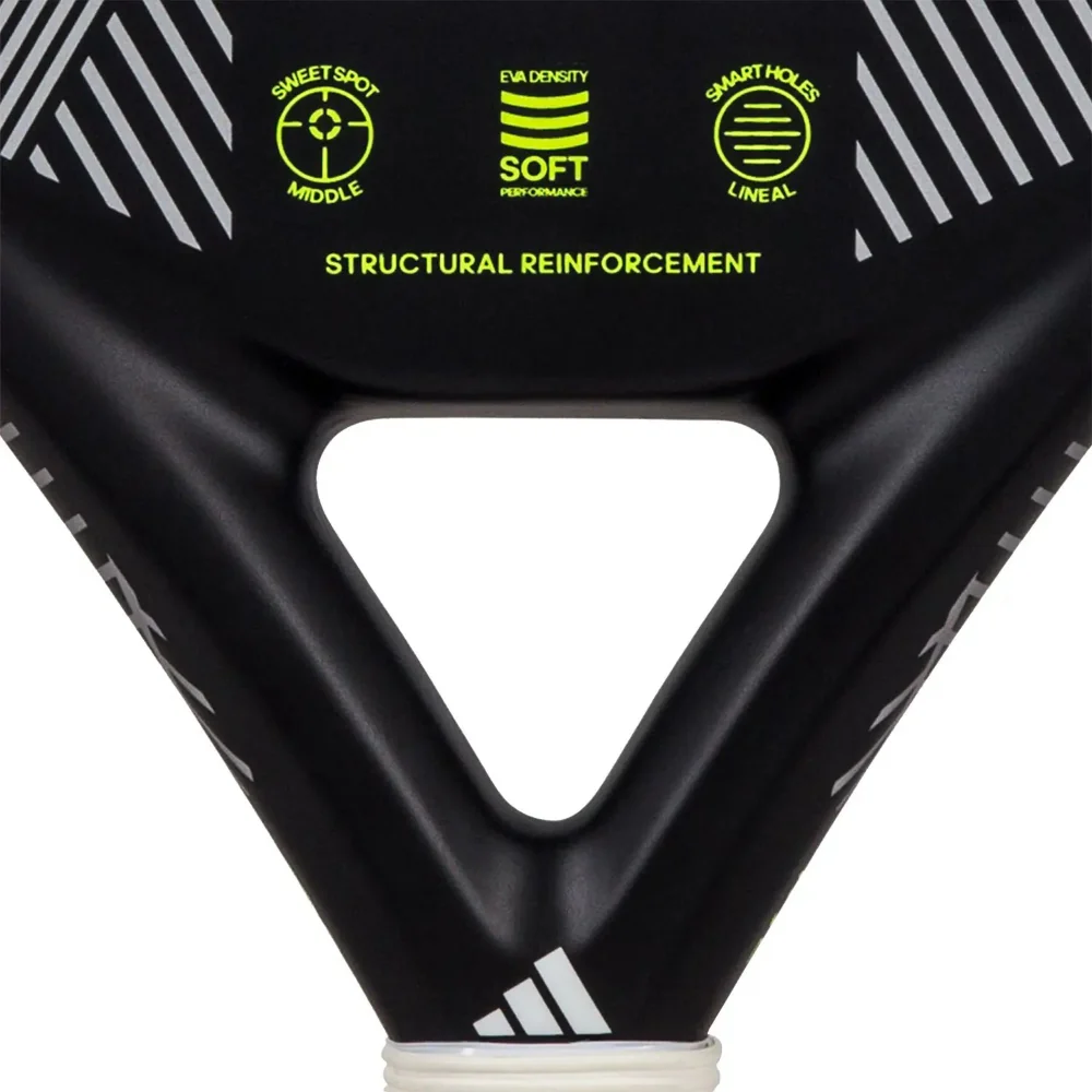 Adidas Match 3.3 Padel Racket - Black/Lime - Image 3