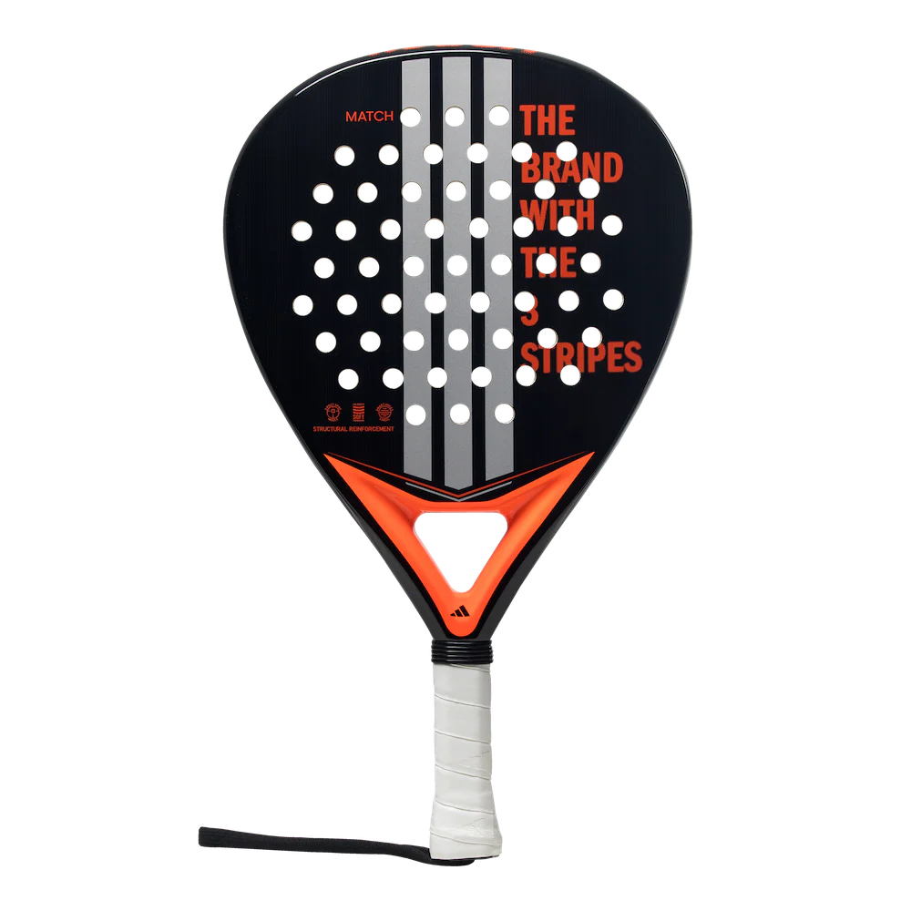 Adidas Match Padel Racket - Black/Orange
