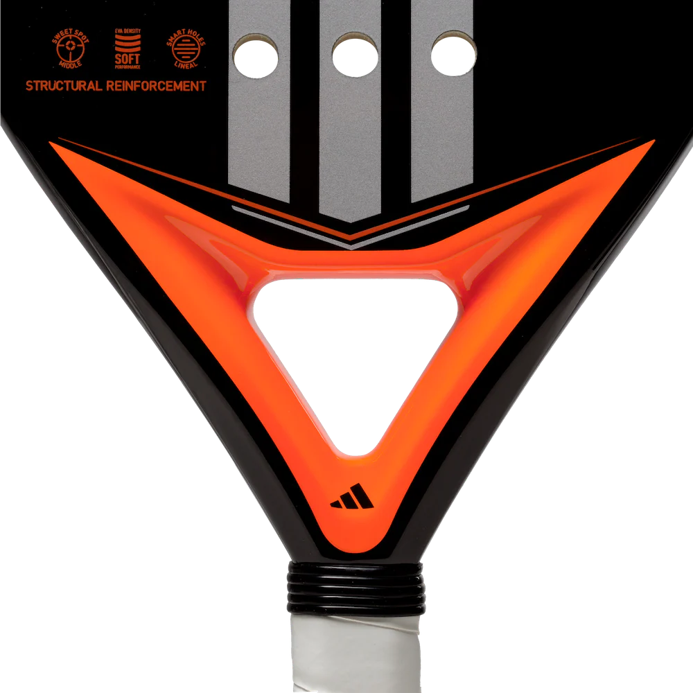 Adidas Match Padel Racket - Black/Orange - Image 4