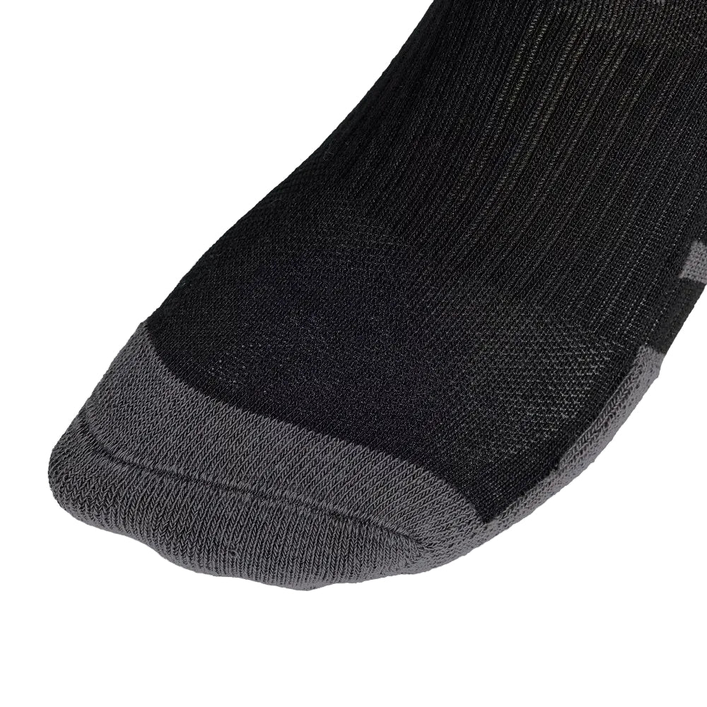 Adidas Mens Cushioned Low Cut Socks - 3 Pairs - Black - Image 3