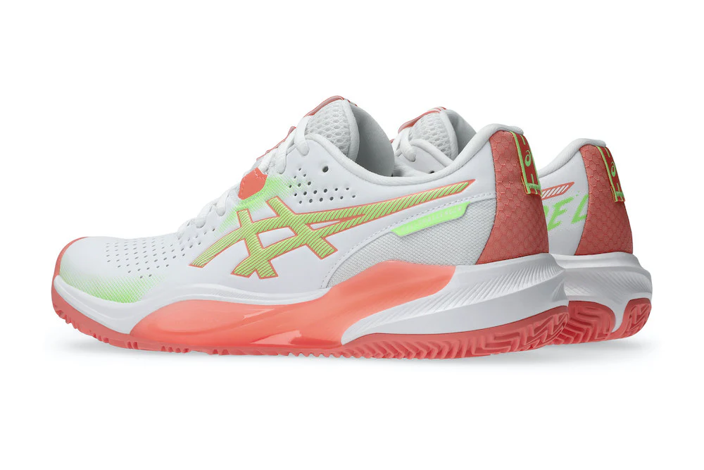 ASICS Gel Challenger 15 Women's Padel Shoes - White/Guava - 2026 - Image 3