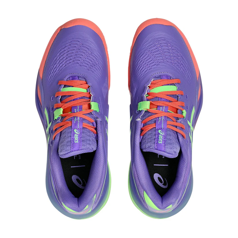 ASICS Gel Resolution X Women's Padel Shoes - Amethyst/Illuminate Green - 2026 - Image 6