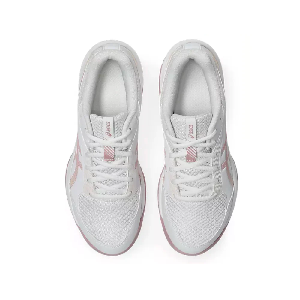 ASICS Gel Task 4 Womens Tennis Shoes - White/Morganite - Image 4