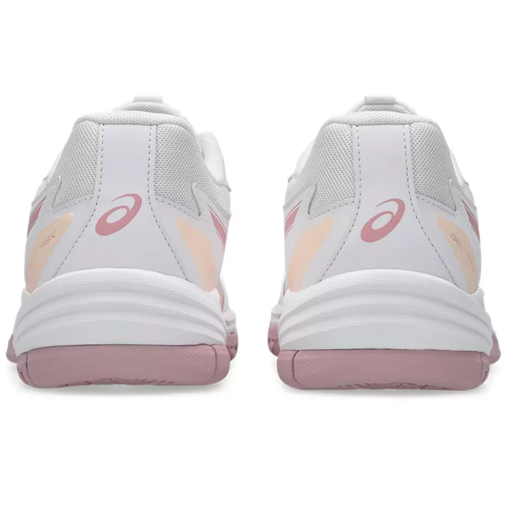 ASICS Gel Task 4 Womens Tennis Shoes - White/Morganite - Image 5