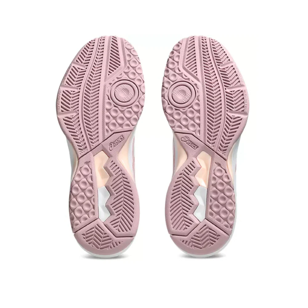 ASICS Gel Task 4 Womens Tennis Shoes - White/Morganite - Image 6