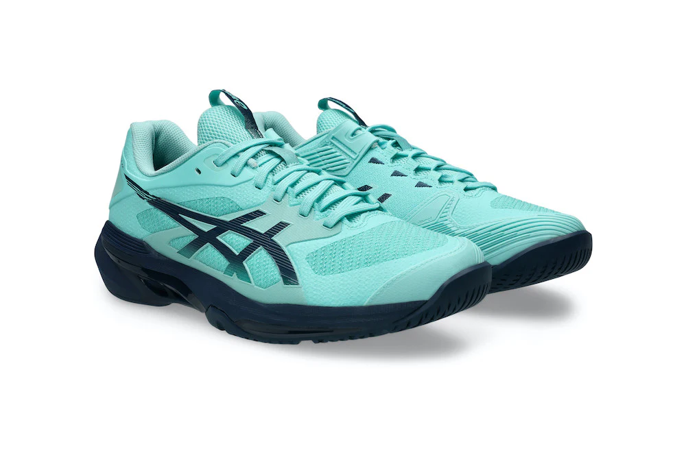 ASICS Solution Speed FF 4 Mens Tennis Shoes - Illuminate Mint/Night Sky - Image 5