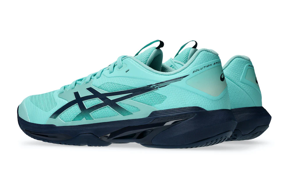 ASICS Solution Speed FF 4 Mens Tennis Shoes - Illuminate Mint/Night Sky - Image 7