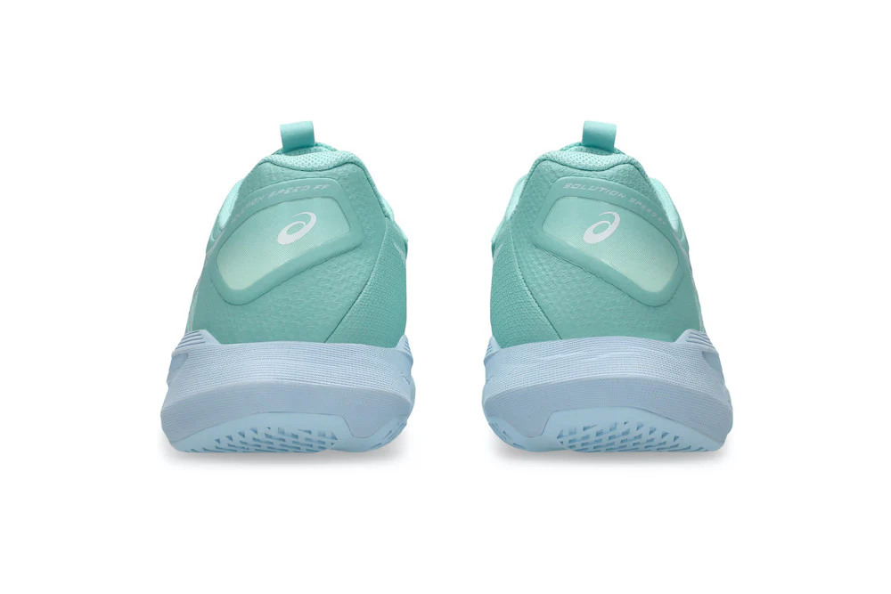 ASICS Solution Speed FF 4 Womens Tennis Shoes - Oasis Green/Light Blue - 2026 - Image 4
