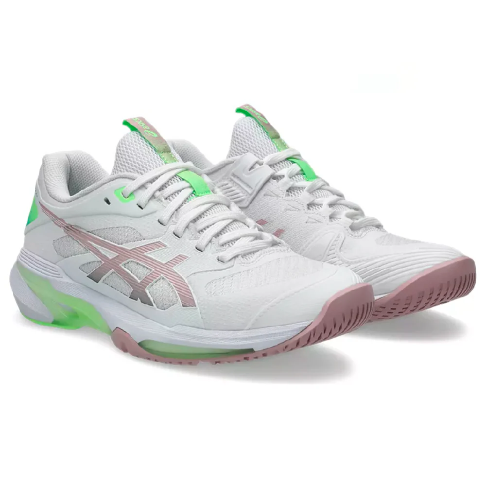 ASICS Solution Speed FF 4 Womens Tennis Shoes - White/Morganite - 2026 - Image 3