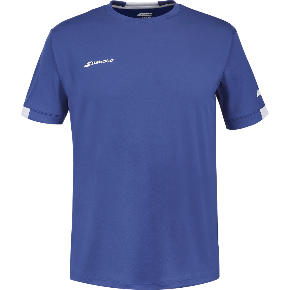 Babolat Boys Play Crew Neck Tee - Sodalite Blue