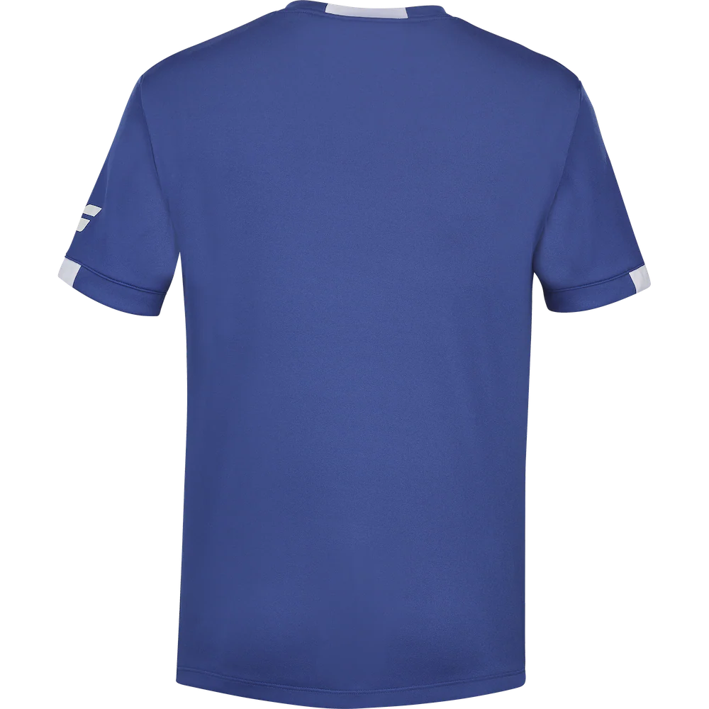 Babolat Boys Play Crew Neck Tee - Sodalite Blue - Image 3