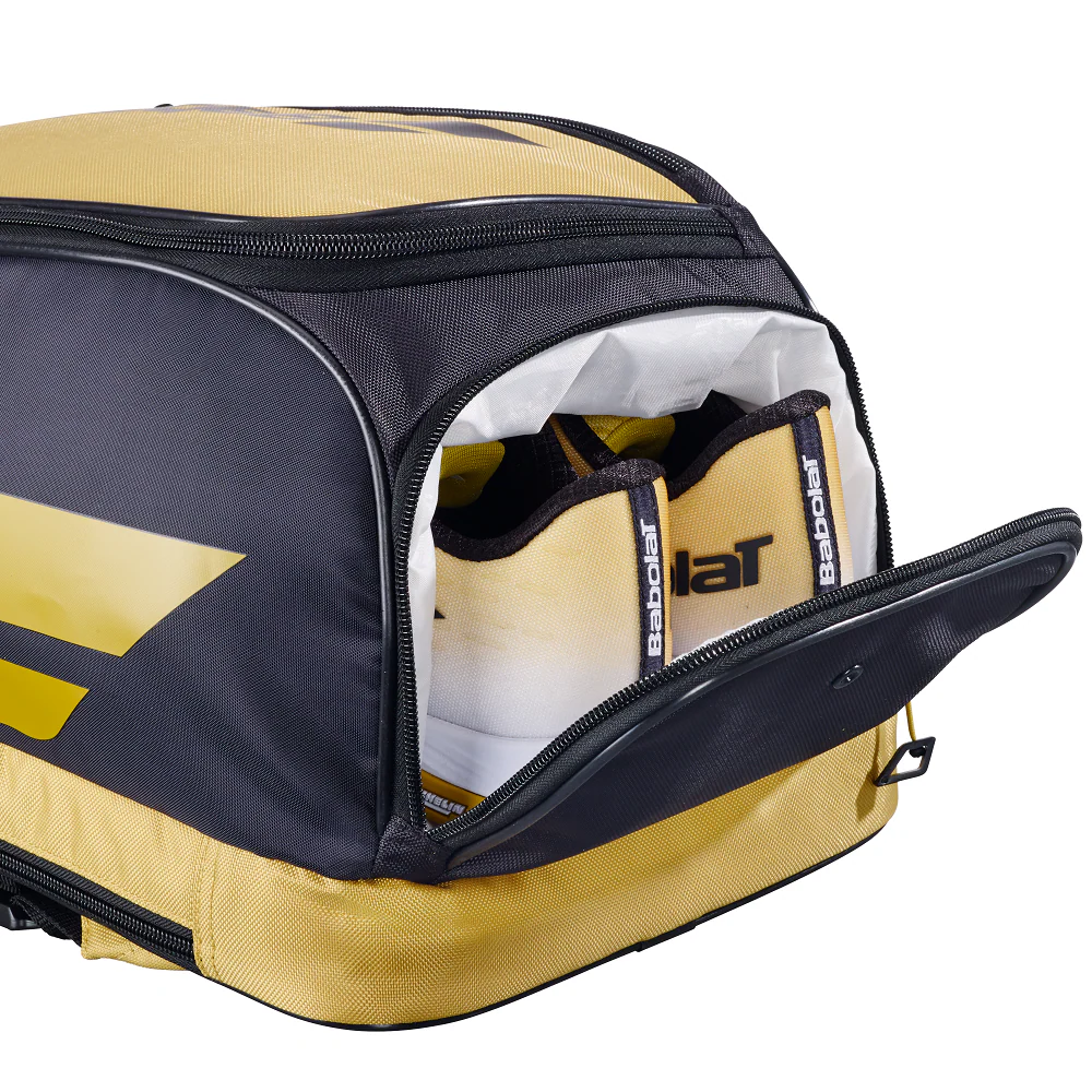 Babolat Cross Pro Badminton Racket Bag - Black/Gold - 2026 - Image 6