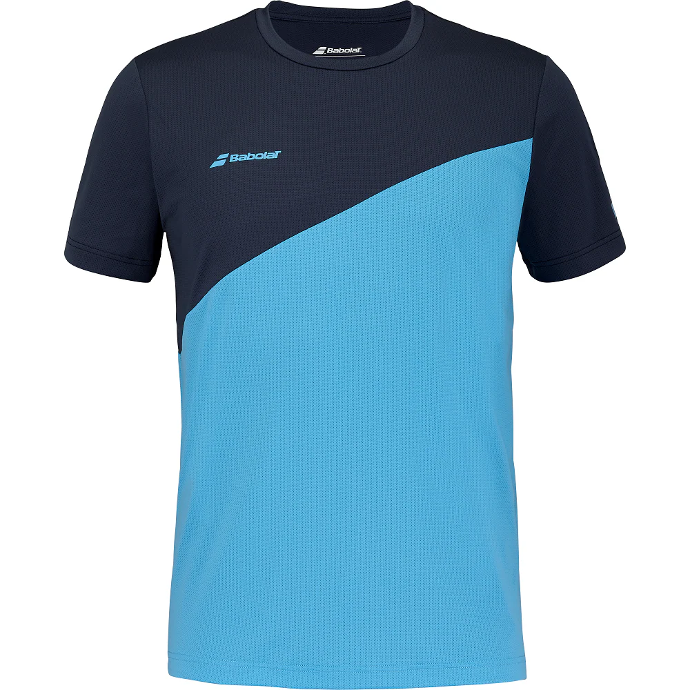 Babolat Drive Crew Neck Tee - Drive Blue