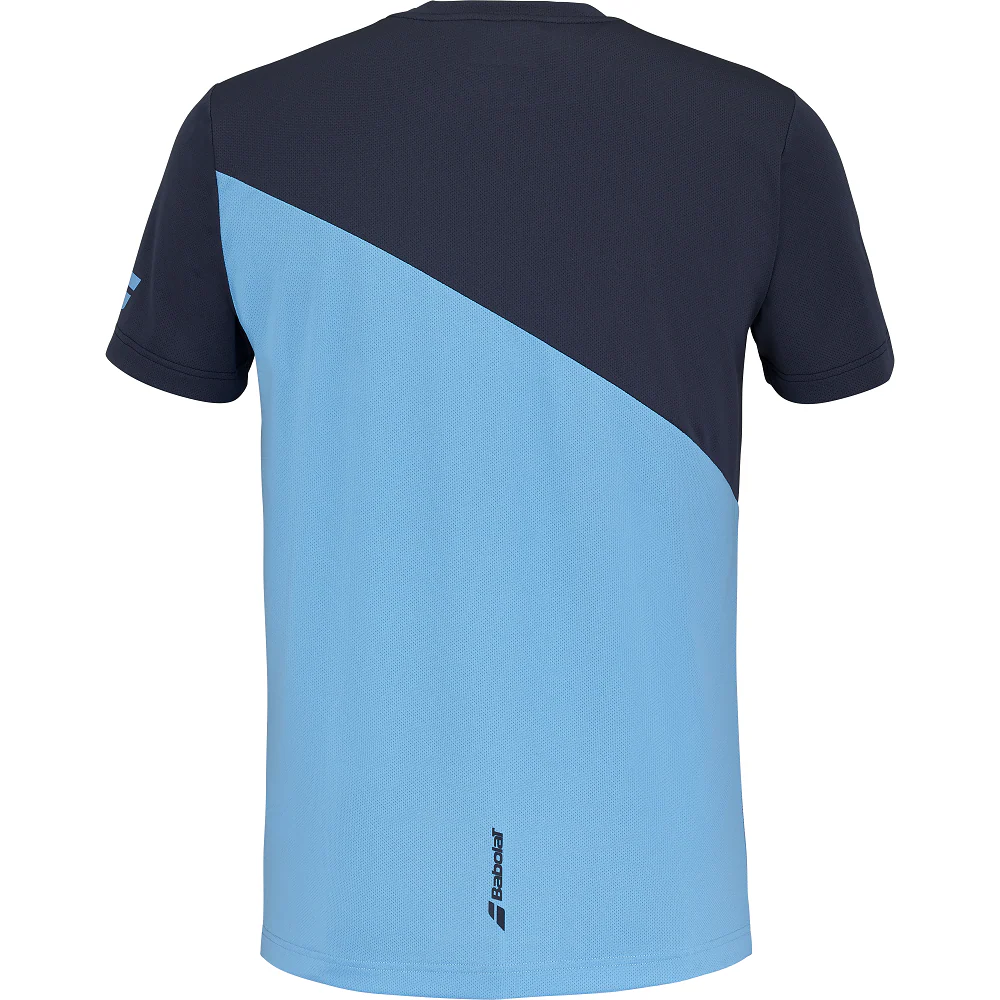 Babolat Drive Crew Neck Tee - Drive Blue - Image 3