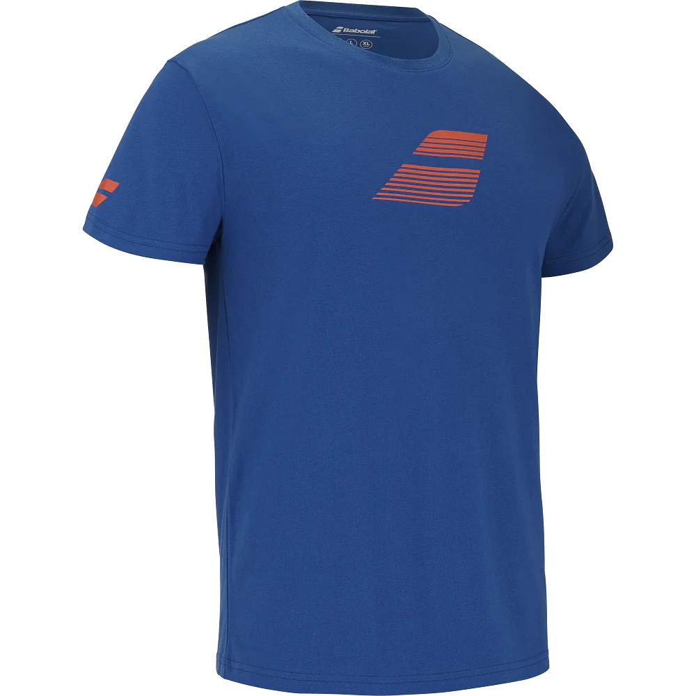 Babolat Exercise Big Flag T-Shirt - Dark Blue - Image 2