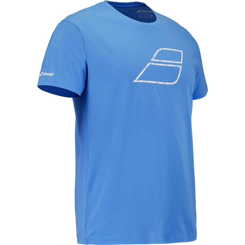 Babolat Exercise Graphic T-Shirt - Malibu Blue - Image 2