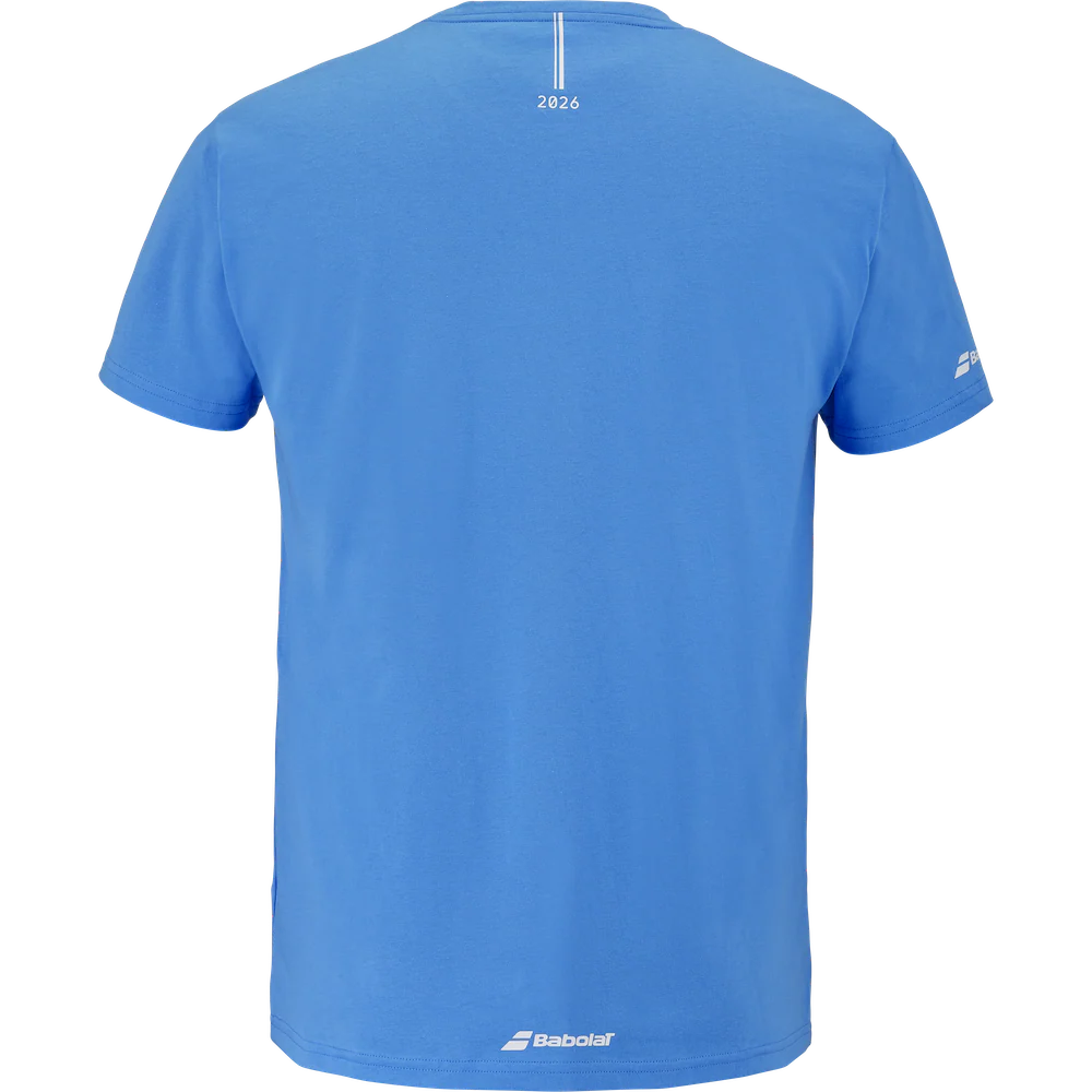 Babolat Exercise Graphic T-Shirt - Malibu Blue - Image 3