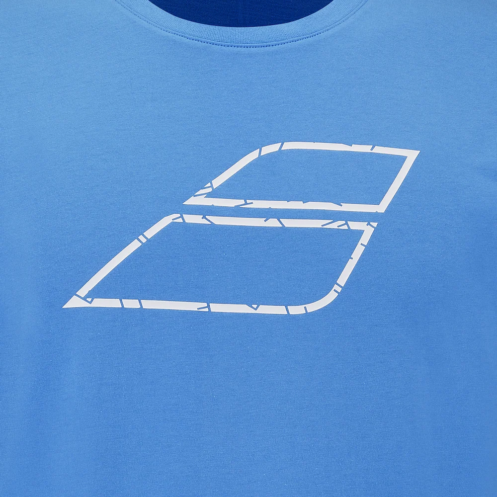 Babolat Exercise Graphic T-Shirt - Malibu Blue - Image 4