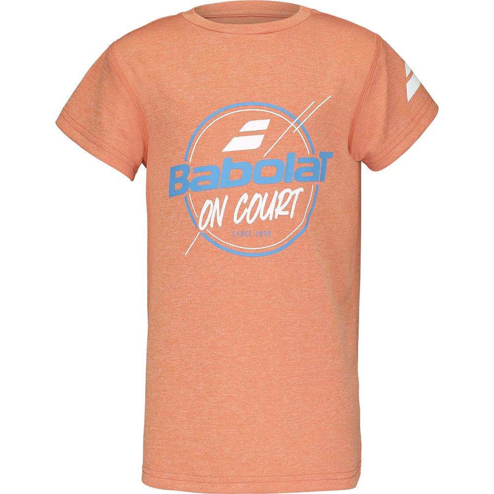 Babolat Exercise Graphic T-Shirt - Vibrant Orange