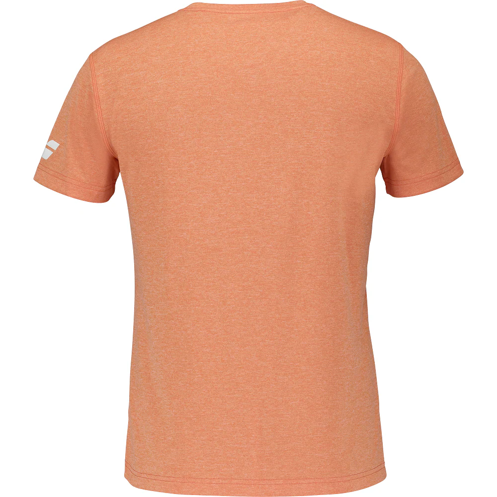 Babolat Exercise Graphic T-Shirt - Vibrant Orange - Image 3