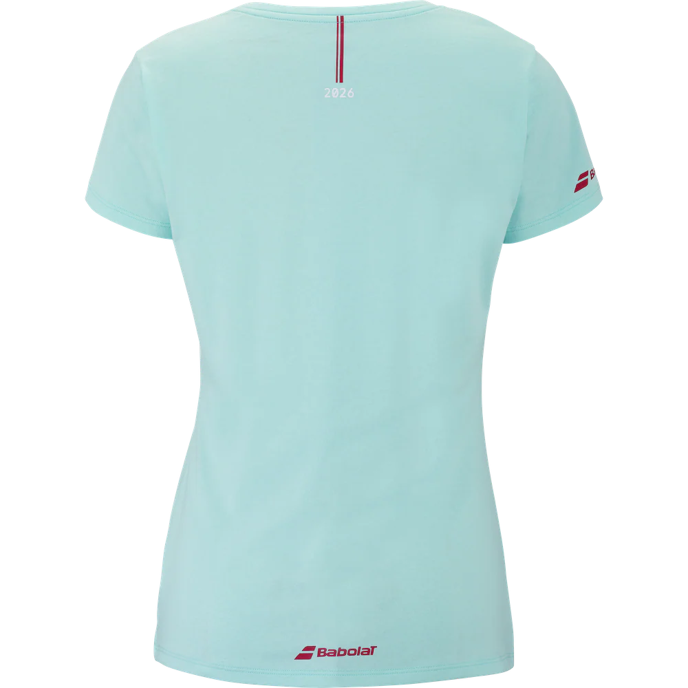 Babolat Exercise Women's Tee - Blue Tint - Image 3