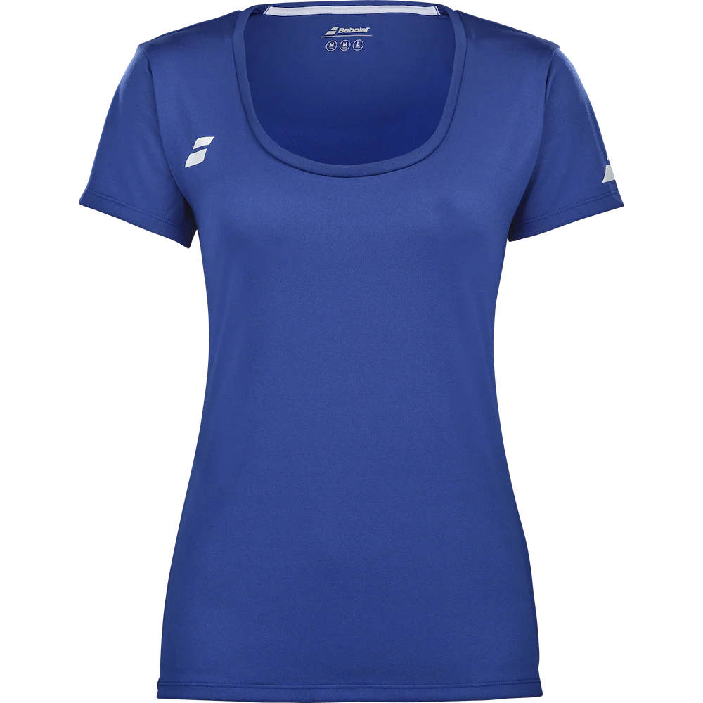 Babolat Girls Play Cap Sleeve Top - Sodalite Blue