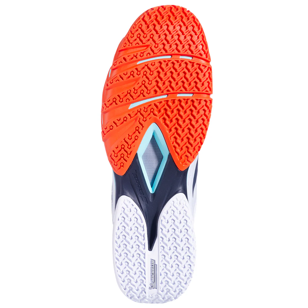 Babolat Premura 3 Lebron Men's Padel Shoes - White/Orange - Image 5