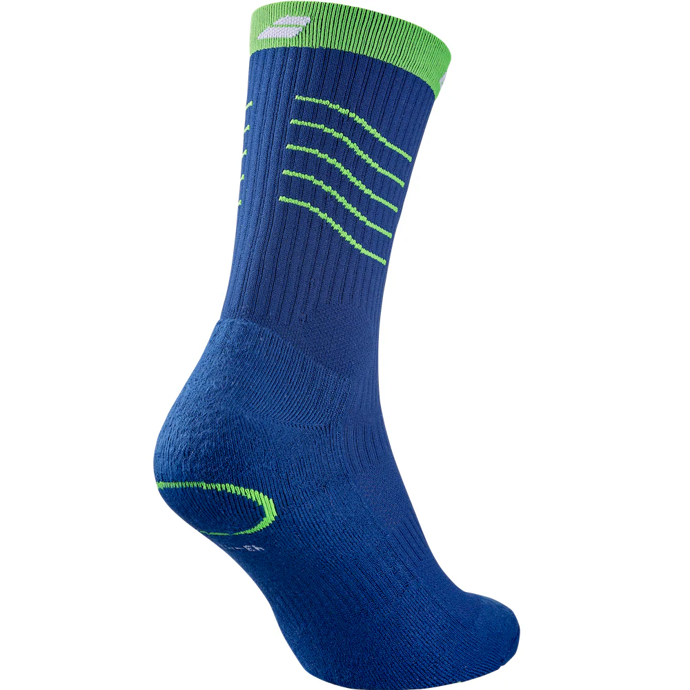 Babolat Juan Lebron Mid-Calf Socks - Blue Depths - 1 Pair - Image 2