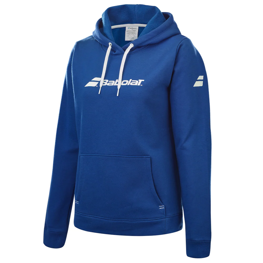 Babolat Men's Exercise Hooded Sweat - Sodalite Blue - Image 2