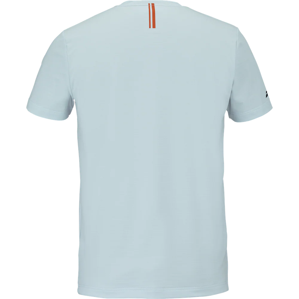 Babolat Play Crew Neck T-Shirt - Illusion Blue - Image 3