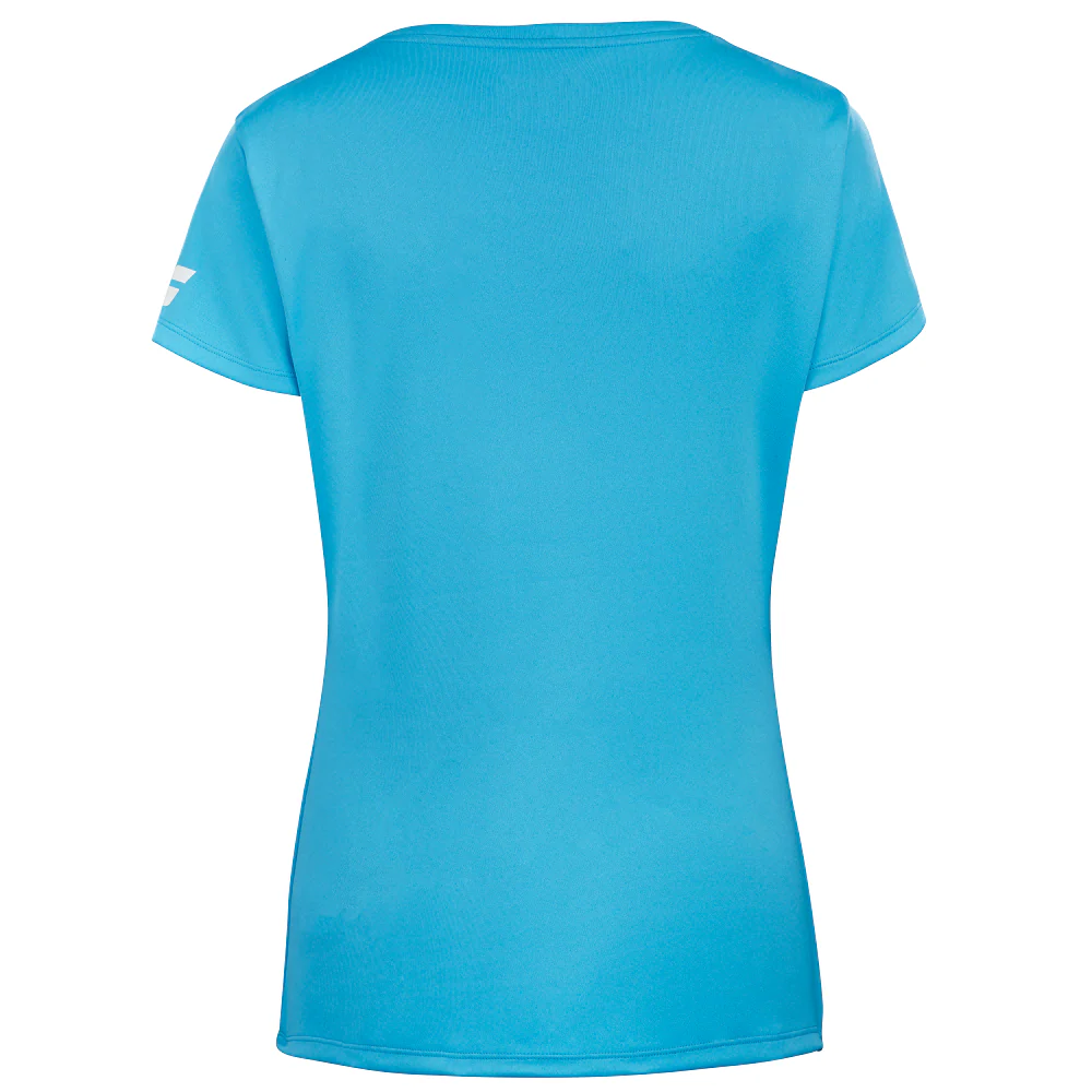 Babolat Play Women's Cap Sleeve Top - Cyan Blue - Image 2