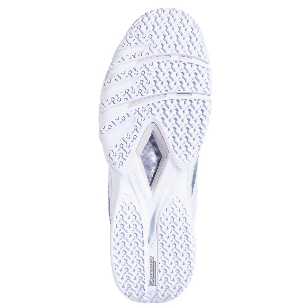 Babolat Premura 3 Women's Padel Shoes - White/Silver - Image 4