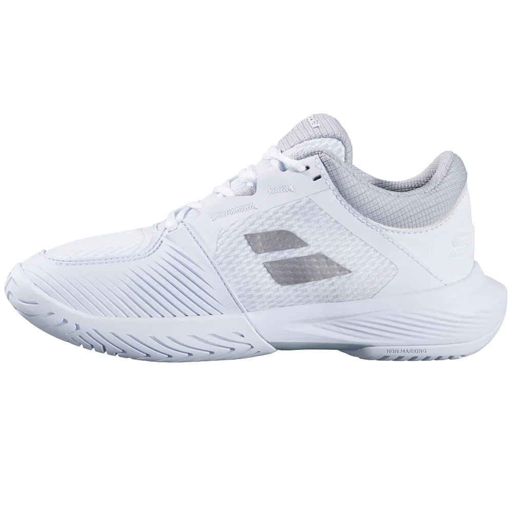 Babolat SFX 4 All Court Women's Tennis Shoes - White Silver - Image 3