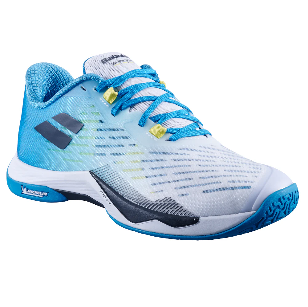 Babolat Shadow Tour 5 Men's Badminton Shoes - Algier Blue - Image 2