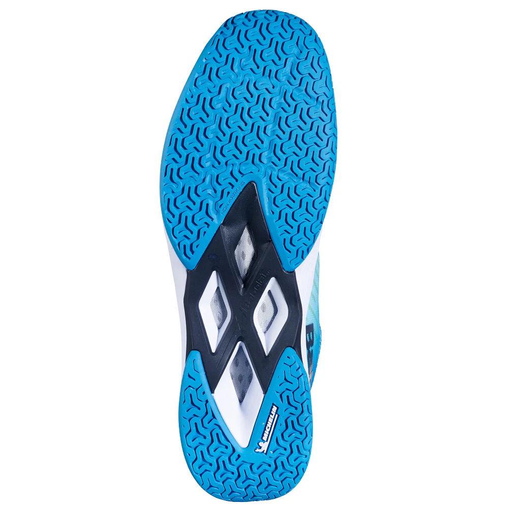 Babolat Shadow Tour 5 Men's Badminton Shoes - Algier Blue - Image 4