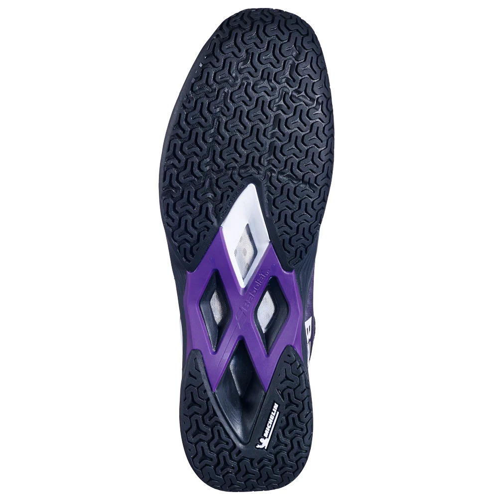 Babolat Shadow Tour 5 Women's Badminton Shoes - Black/Purple - Image 5