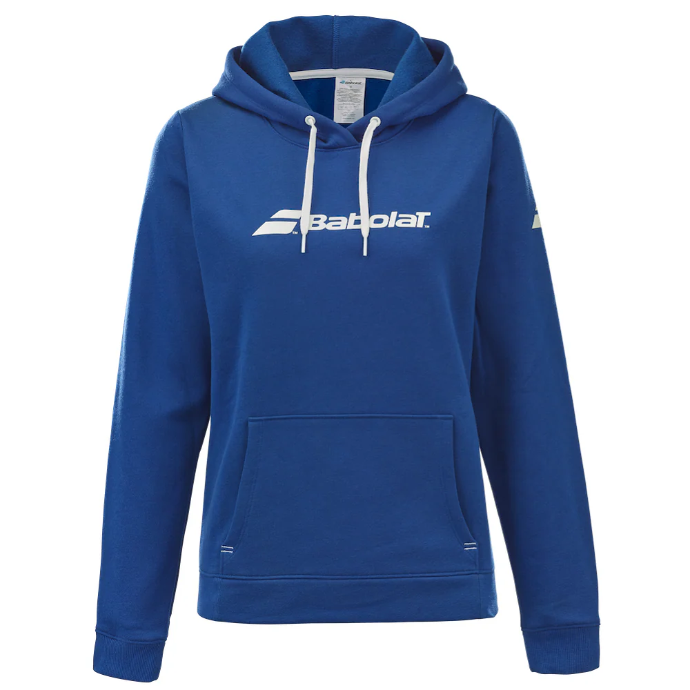 Babolat Women's Exercise Hooded Sweat - Sodalite Blue