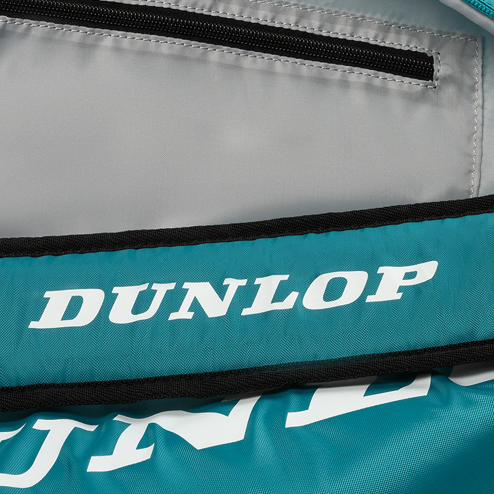 Dunlop SX Club 10 Tennis Racket Bag - Teal/Yellow - Image 4