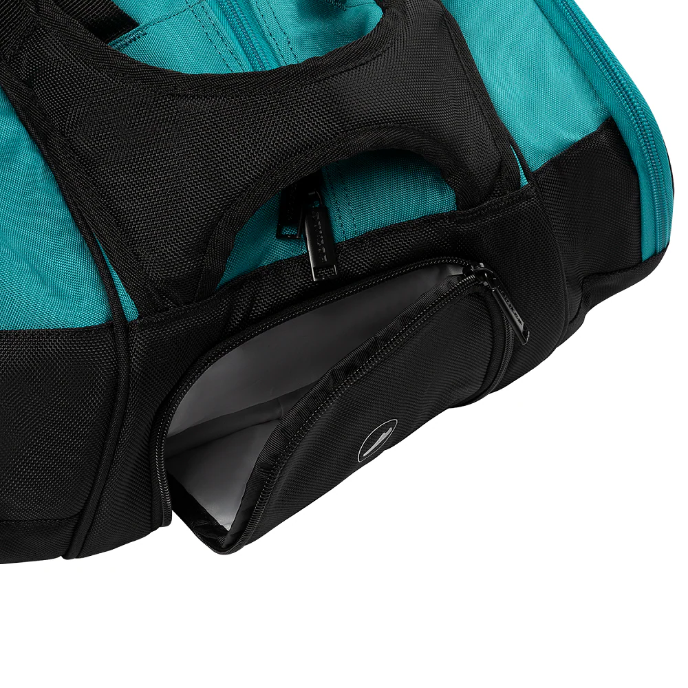 Dunlop SX Performance 12 Tennis Racket Bag - Teal/Yellow - Image 5