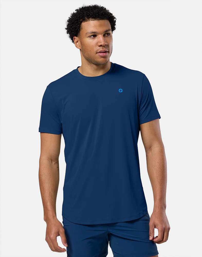 Gym + Coffee Men's Coffee Tee - Petrol Blue - Image 4