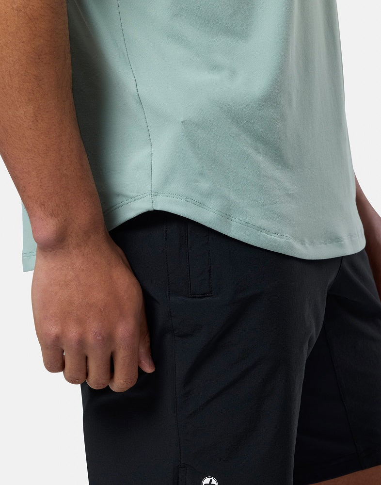 Gym + Coffee Men's Coffee Tee - Summer Green - Image 5