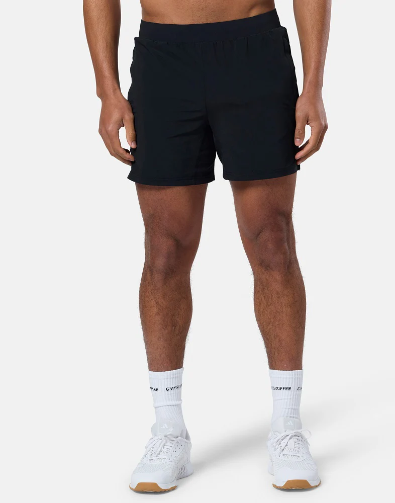 Gym + Coffee Men's Essential 6" Shorts - Black - Image 2