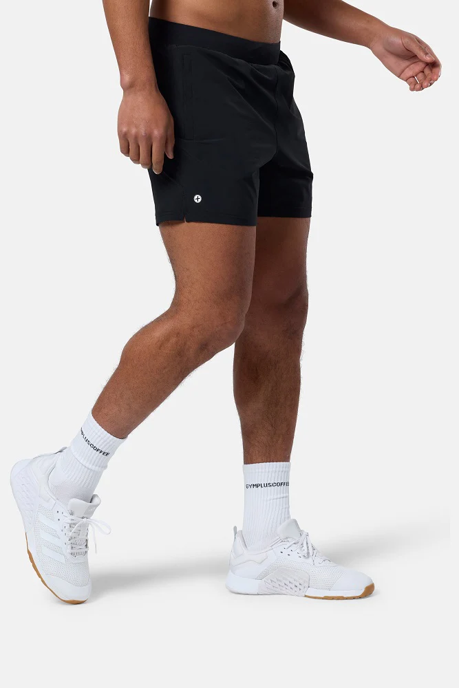 Gym + Coffee Men's Essential 6" Shorts - Black - Image 3