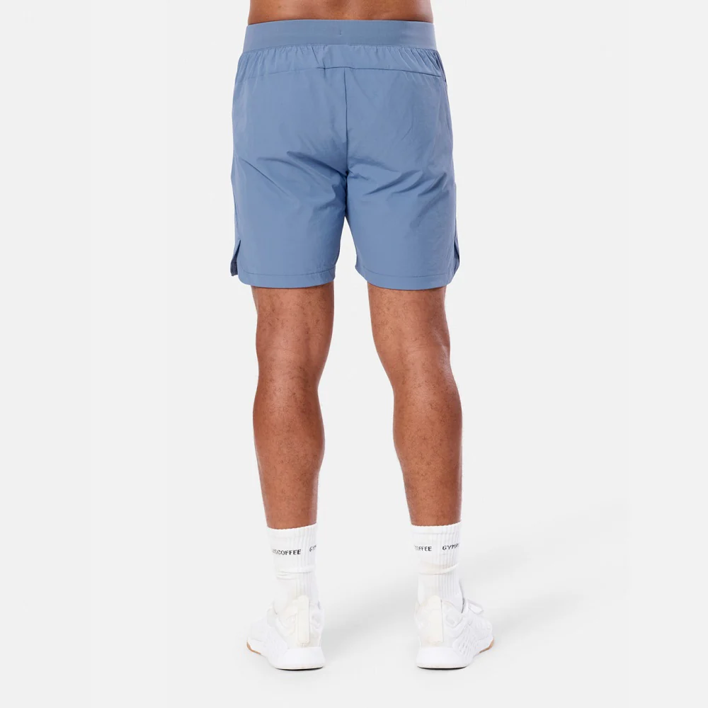 Gym + Coffee Men's Relentless 7 " Shorts - Oasis Blue - Image 3
