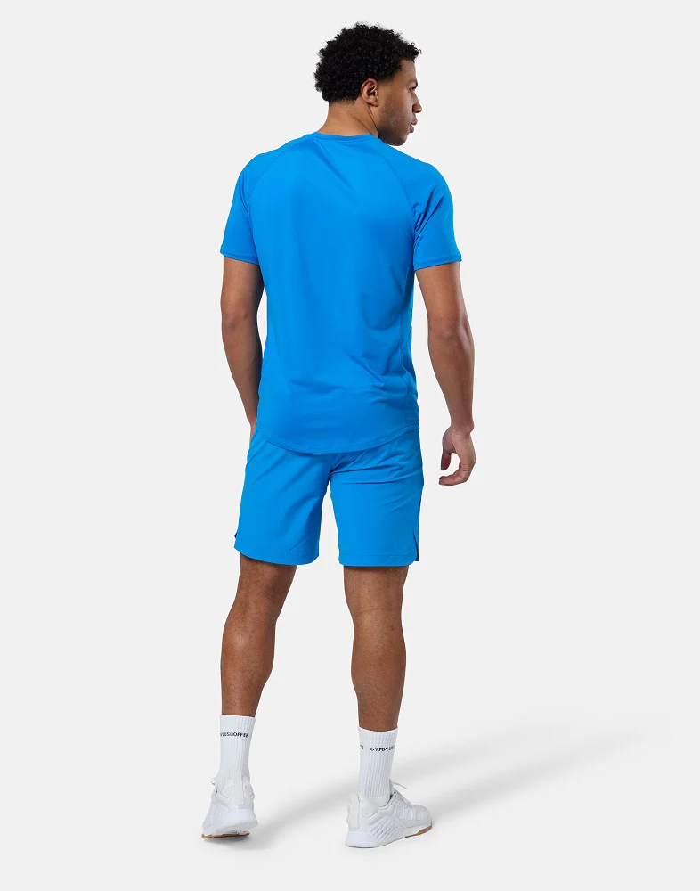 Gym + Coffee Men's Relentless Shorts - Sky Blue - Image 4