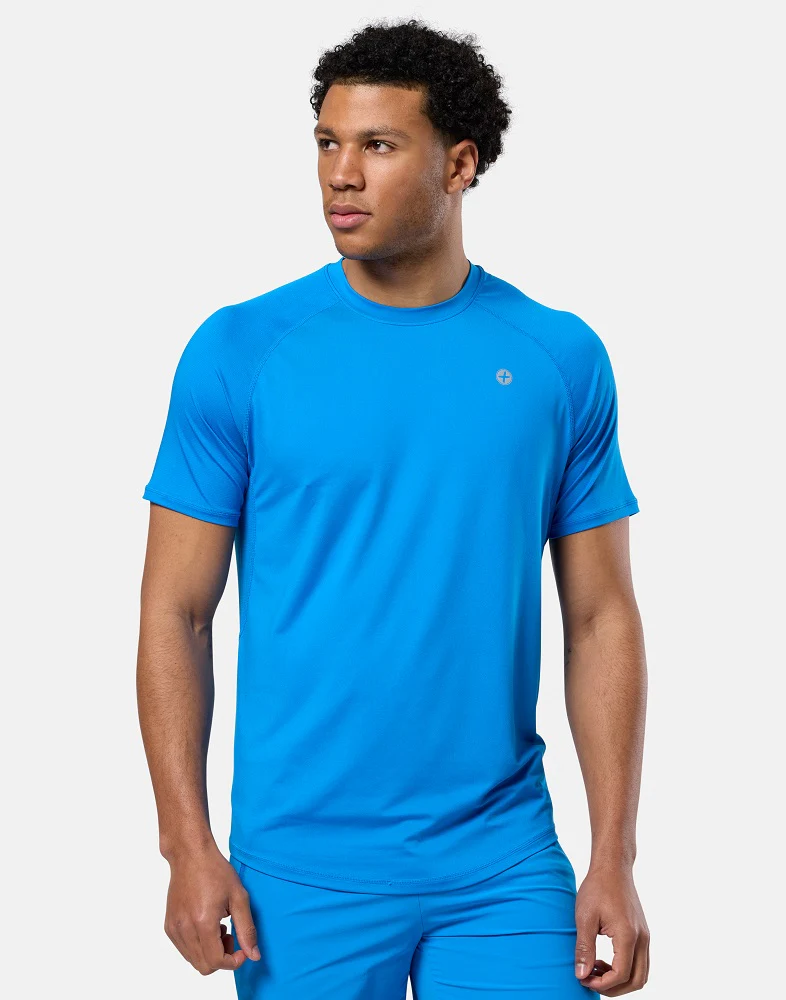 Gym + Coffee Men's Relentless Tee - Sky Blue - Image 2
