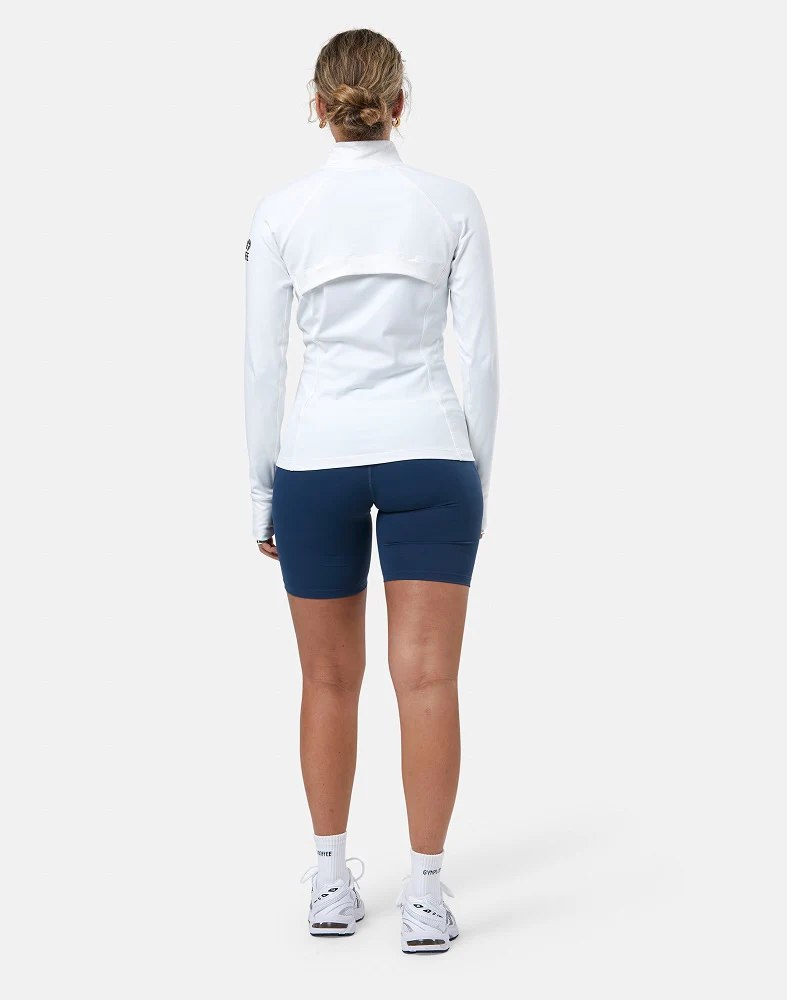 Gym + Coffee Relentless Women's Full Zip Jacket - White - Image 5