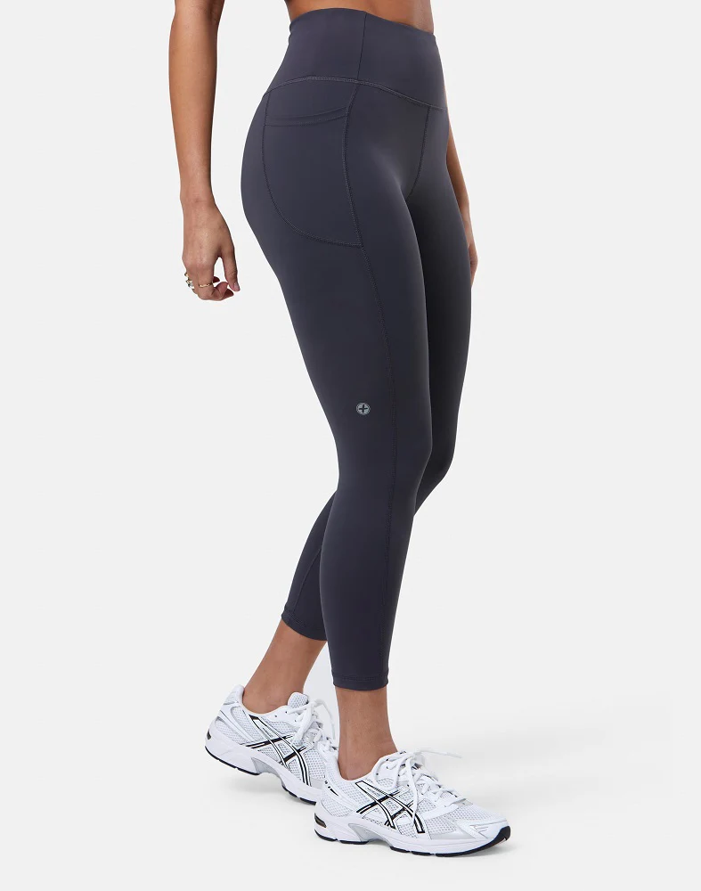 Gym + Coffee Women's Relentless 7/8 Leggings - Midnight Grey - Image 2