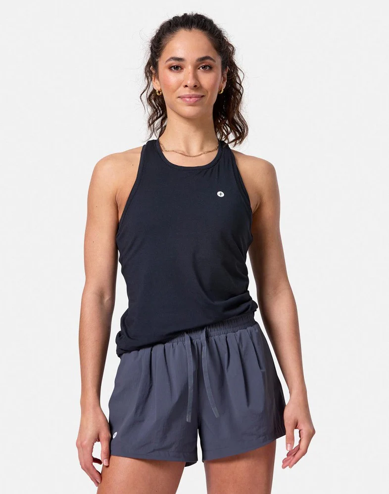 Gym + Coffee Women's Relentless Racer Back Vest - Black - Image 3